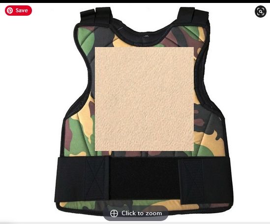 Blaster Shot Vest Camo Tan Insert